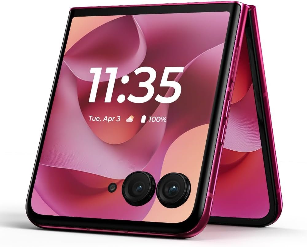 Motorola Razr+ 2025 | Unlocked | Made for US 12/256GB | 50MP Camera | Hot Pink - Image 5