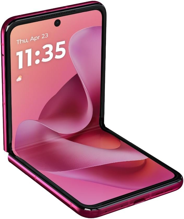 Motorola Razr+ 2025 | Unlocked | Made for US 12/256GB | 50MP Camera | Hot Pink - Image 4