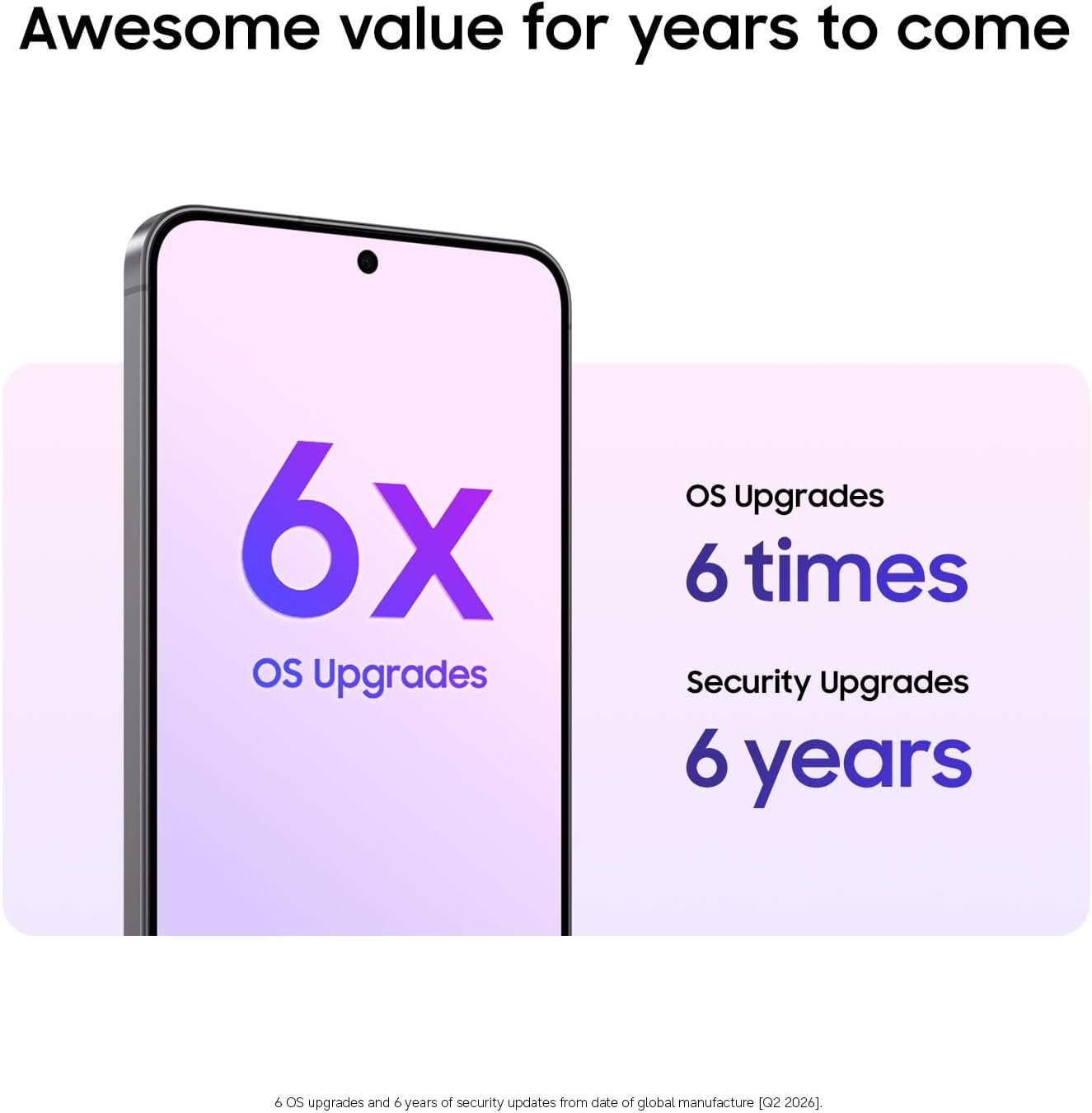 Samsung Galaxy A57 5G 128GB Smartphone (2026) – Unlocked Android, AMOLED Display, IP68, Triple Camera, Awesome Gray (Copy) - Image 5