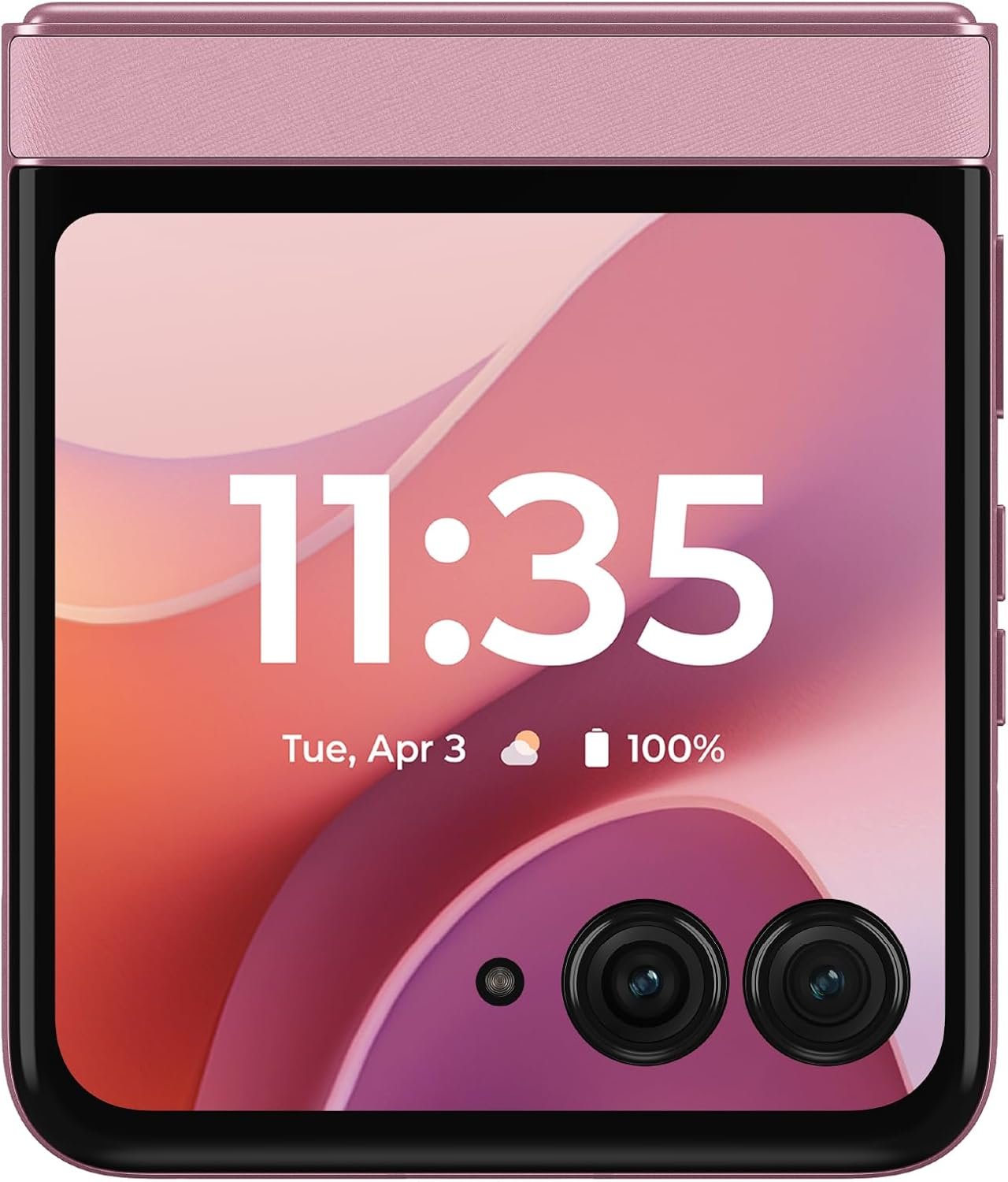 Motorola Razr 2025 256GB Unlocked Flip Phone – 50MP Camera, 8GB RAM, US Version, Pantone Parfait Pink - Image 7