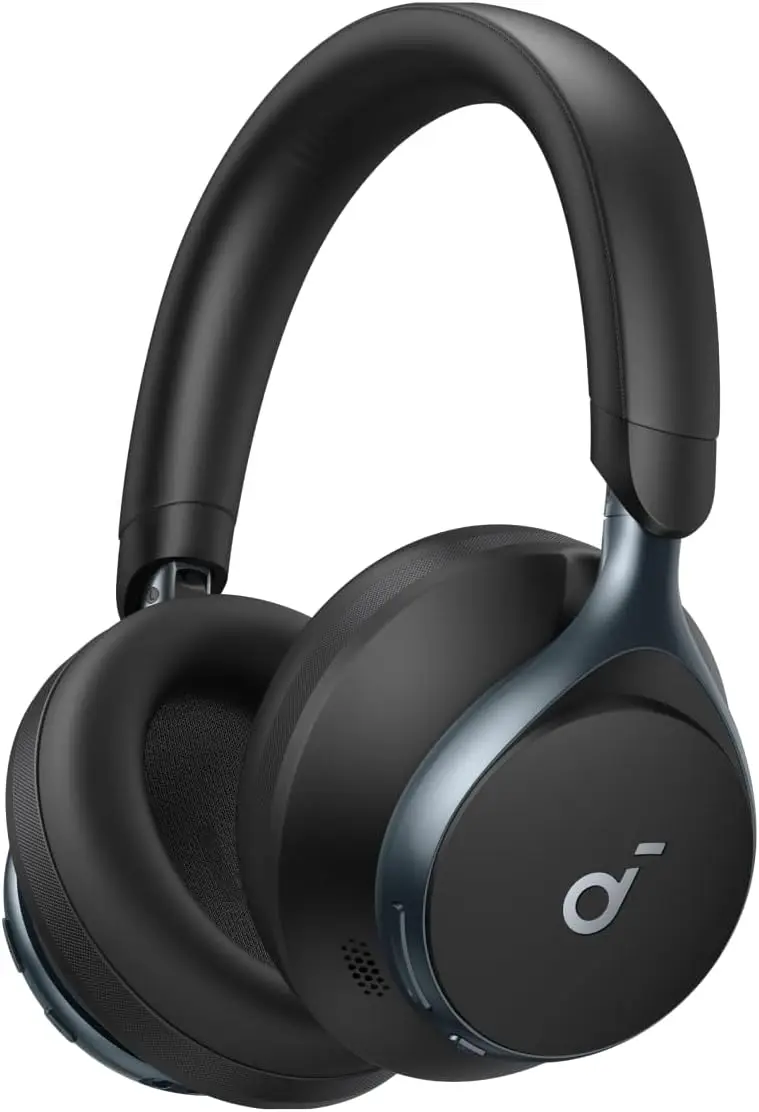 Soundcore Space One Wireless Headphones – Adaptive Noise Cancelling, Hi-Res Audio & 40-Hour Battery