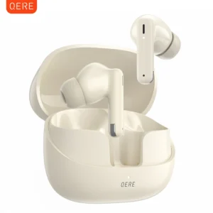 QERE E38 Wireless Bluetooth Earphones – Bluetooth 5.3, 28-Hour Battery & Waterproof Design