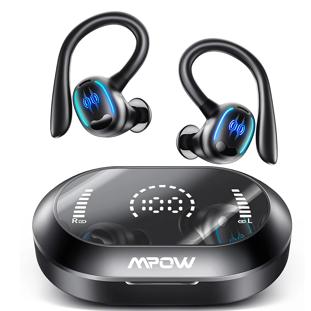 MPOW YYK-635 Wireless Sports Earphones – Bluetooth 5.3, IPX7 Waterproof, Noise-Cancelling Mic & 50-Hour Playback - Image 7