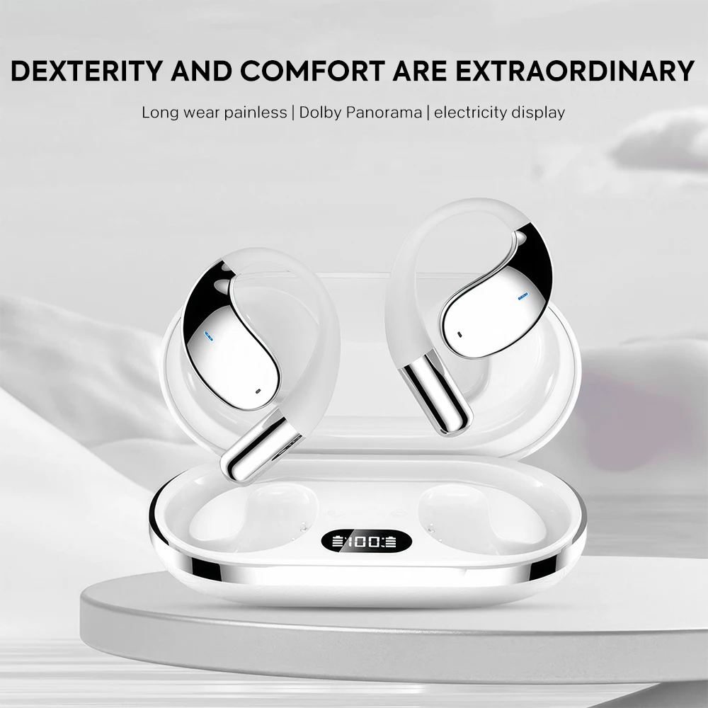 MPOW YYK-Q39 Wireless OWS Open-Ear Earbuds – Bluetooth 5.4, HiFi Heavy Bass, 8-Hour Playtime & Sports Design - Image 12