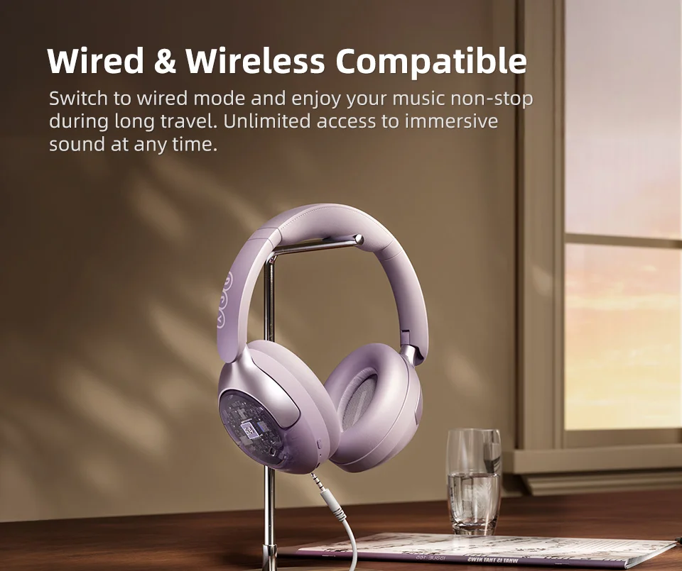 QCY H3 Pro ANC Wireless Over-Ear Headphones - Image 19
