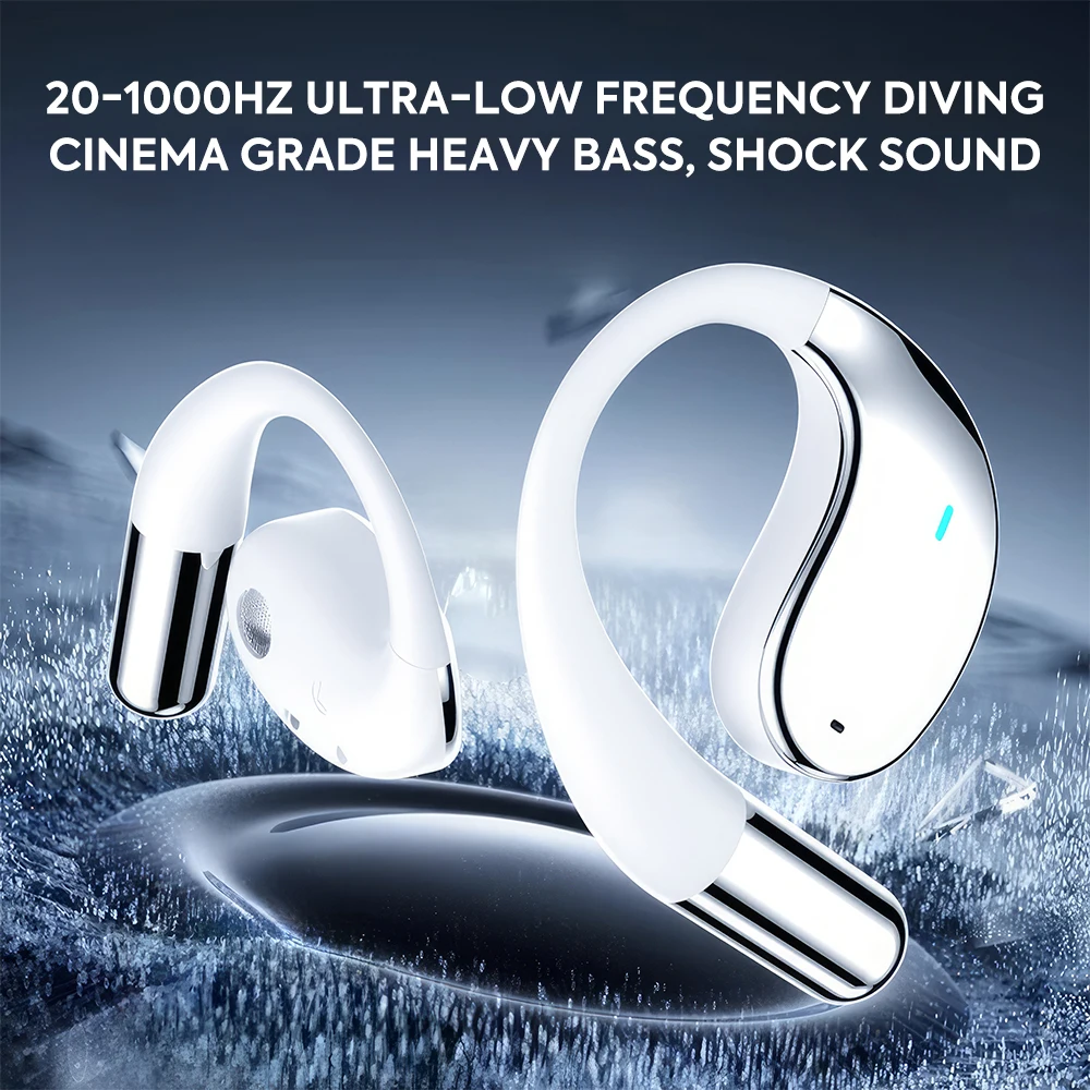 MPOW YYK-Q39 Wireless OWS Open-Ear Earbuds – Bluetooth 5.4, HiFi Heavy Bass, 8-Hour Playtime & Sports Design - Image 9