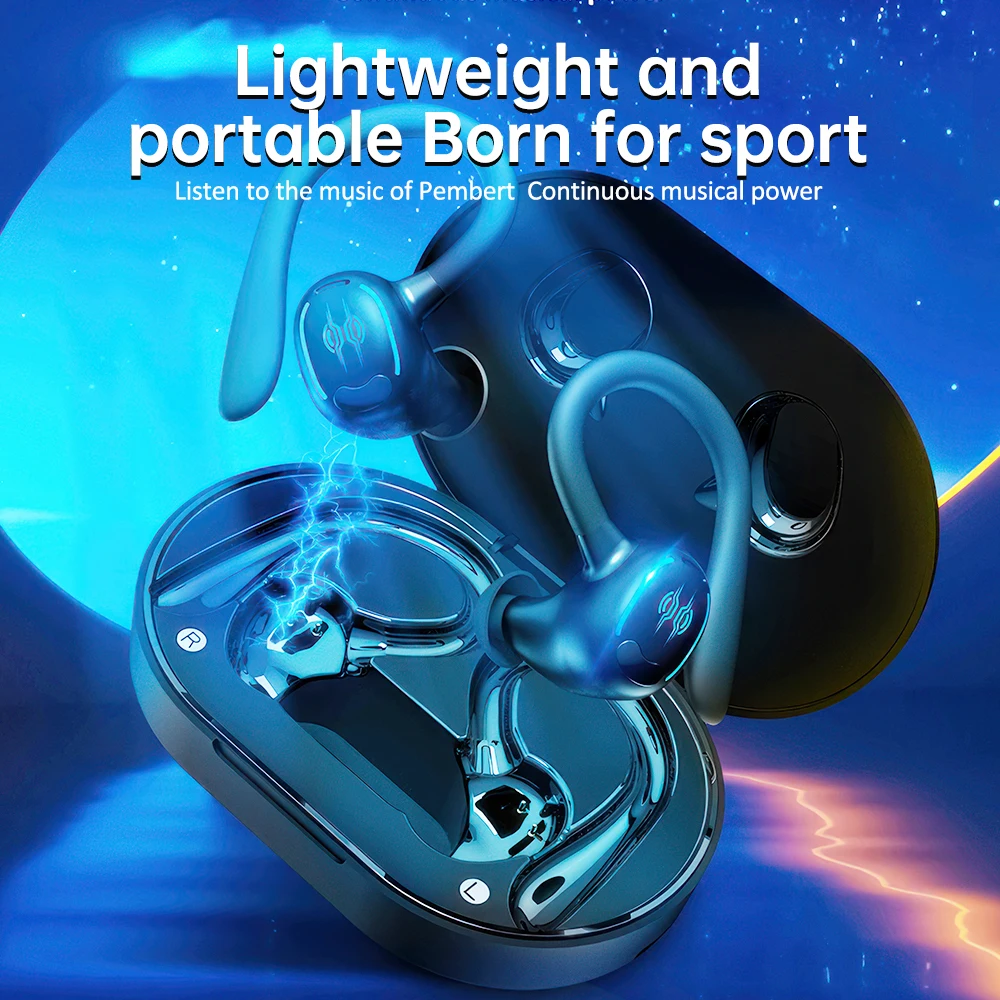 MPOW YYK-635 Wireless Sports Earphones – Bluetooth 5.3, IPX7 Waterproof, Noise-Cancelling Mic & 50-Hour Playback - Image 6